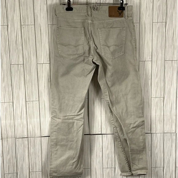 AEO Khaki Denim Jeans - Picture 2 of 5